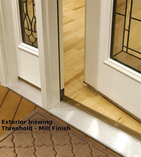 Exterior Thresholds Exterior Door Threshold Installing Exterior Door