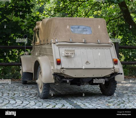 Historic German Military Car Stock Photo Alamy