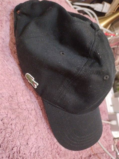 Original Lacoste Cap Black Mens Fashion Watches And Accessories Caps