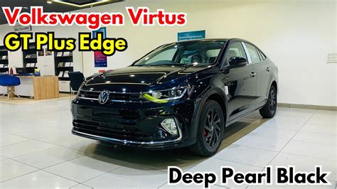 Volkswagen Virtus GT Edge 2024 Volkswagen Virtus Deep Pearl Black