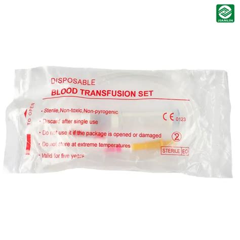 Disposable Blood Transfusion Set With Without Needle IV Set Micro Drip