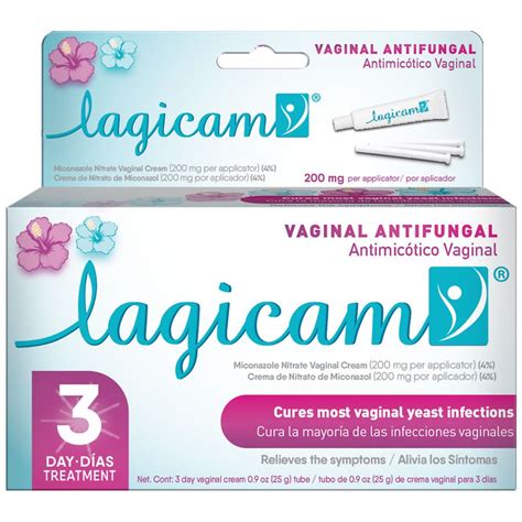 Lagicam Antifungal Miconazole Nitrate 3 Day Vaginal Cream Walgreens