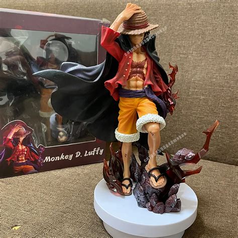 One Piece Luffy Anime Figure Monkey D. Luffy Action Figurine 25cm PVC