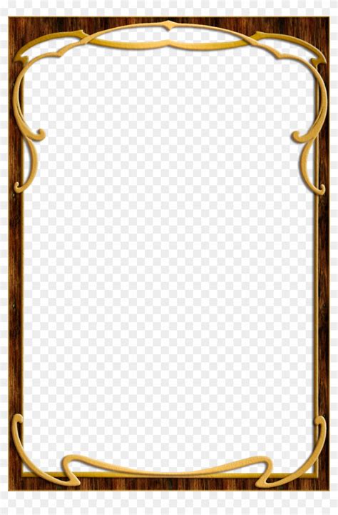 Gold Art Deco Border Png, Transparent Png - 1242x1833(#136165) - PngFind