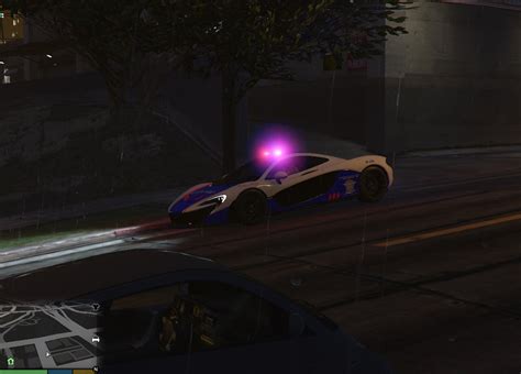 McLaren P1 Indonesian Police GTA5 Mods