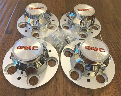 4pcs Chevrolet Chevy Gmc Truck 5 Lug 15 15x8 15x7 Rally Wheel Center Hub Caps For Sale Online