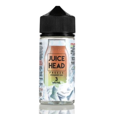 Strawberry Kiwi Juice Head Freeze 100ml 3mg 6mg No 1 Online Vape Shop In Pakistan Best