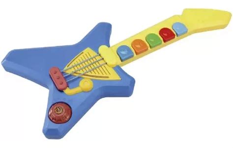 Brinquedo Guitarra Maluca Luz E Som Xplast Mercadolivre