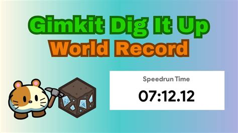 Gimkit Dig It Up World Record 71212 Youtube