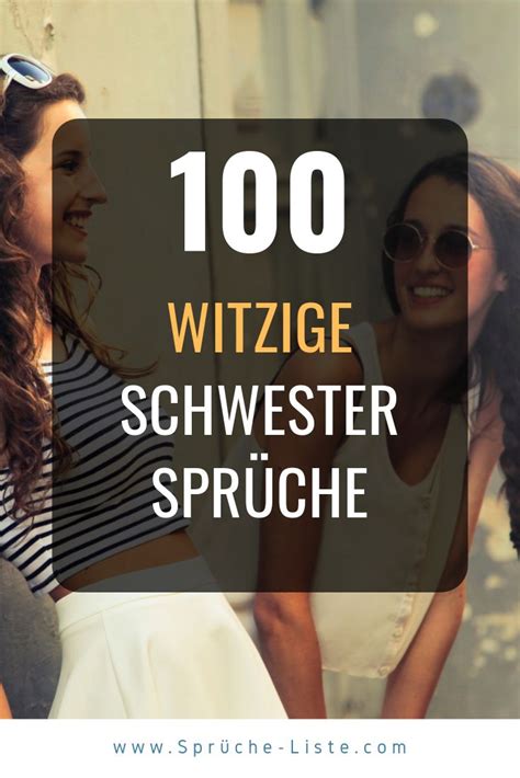 Witzige Schwester Spr Che Schwester Spr Che Schwester Zitate