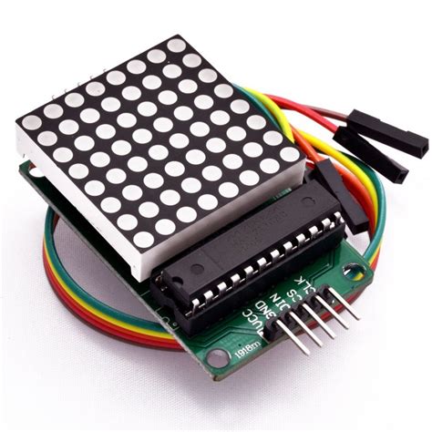 Dot Matrix 8x8 Led Display Module Max7219 Hd Electronics