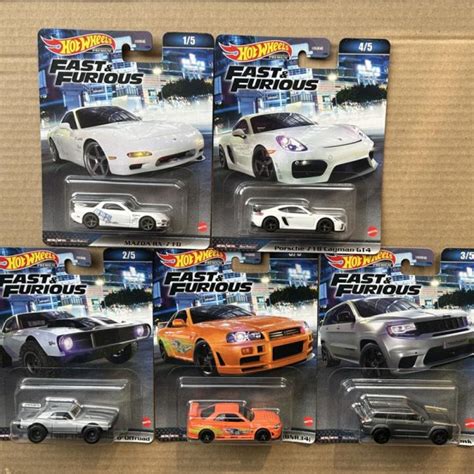 HOT WHEELS Fast Furious Premium Series Honda S Custom Mustang Jeep Gladiator Land Rover
