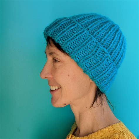 Easy Beanie Hat Knitting Pattern Baaadrabbitfa