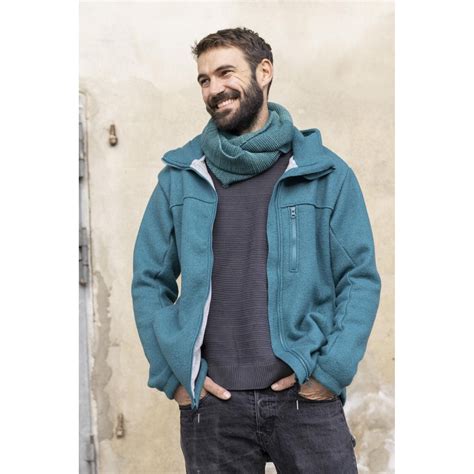 disana Herren Walk Jacke Stilvolle Funktionalität aus Bio Merinowol