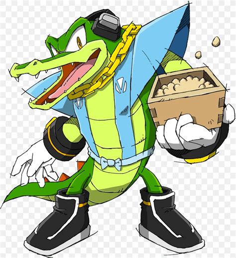 Vector The Crocodile Sonic The Hedgehog Sonic Jump Sonic Crackers Sonic