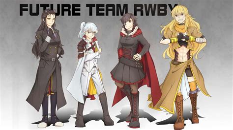 Download Team Rwby Ready To Take On The World