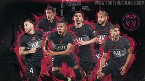 Psg 21 22 Third Kit Released Footy Headlines