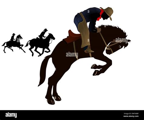 Rodeo Vector Vectors Stockfotos And Rodeo Vector Vectors Bilder Alamy