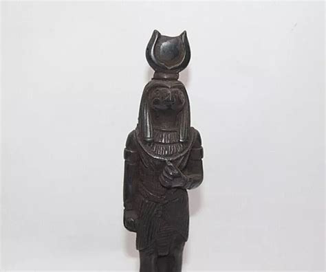 RARE ANCIEN ÉGYPTIEN ANTIQUE HORUS Stand Statue Pharaon Statue Egypte