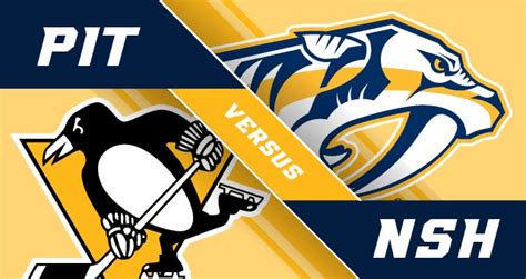 Nashville Predators vs. Pittsburgh Penguins | Bridgestone Arena