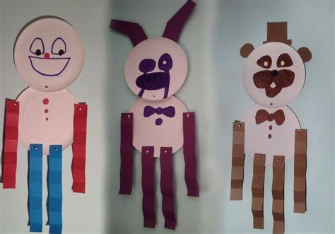 I Finished My Paper Plates Of Fnaf 2 Fivenightsatfreddys