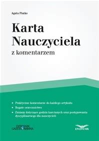 Karta Nauczyciela Z Komentarzem PDF Sklep Infor Pl