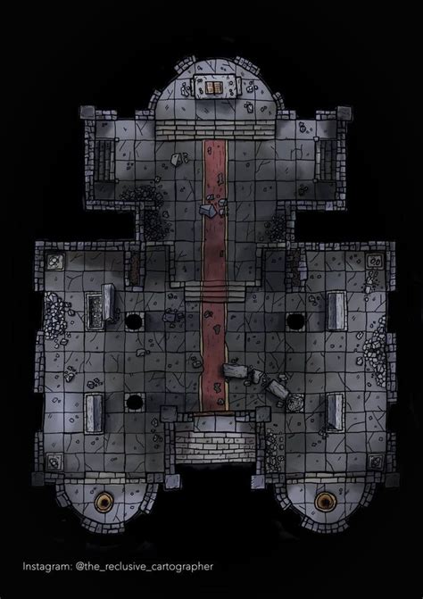 Full Colour Version Of The Ruined Cathedral Groind Floor I Posted