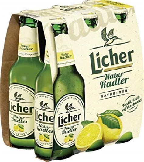 Licher Radler Naturtrüb MEHRWEG 6 x 330 ml Amazon de Lebensmittel