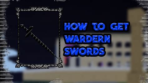 How To Get Warden Sword Blox Piece - YouTube