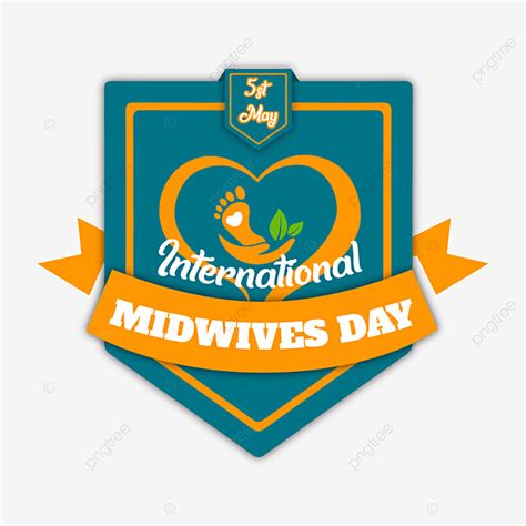 Midwives Day Vector Art Png Colorful International Midwives Day