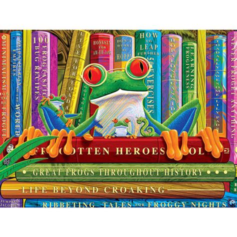 All About Frogs Large Piece Jigsaw Puzzle Bits And Pieces