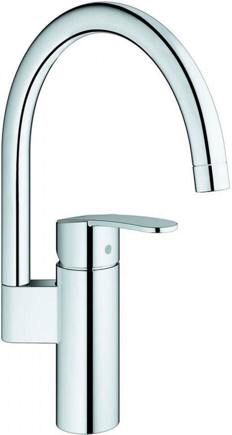 GROHE Wave Cosmopolitan Keukenkraan Met Hoge Uitloop 33 8 Cm Chroom