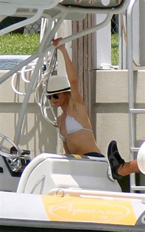 Cameron Diaz Bikini Candids On A Boat In Miami Beach GotCeleb