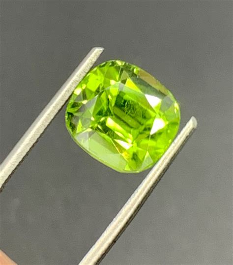 Natural Peridot Gemstone.