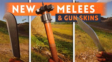 New Melee Weapons Weapon Skins Battlefield They Shall Not Pass