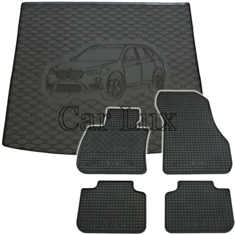 Conjunto De Alfombra Protector De Maletero Y Alfombrillas De Goma A