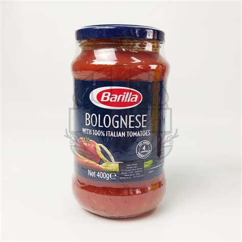 Jual Barilla Bolognese Sauce Saus Pasta Bolognese Gr Shopee