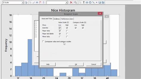 Minitab Video Histograms And Boxplots Youtube