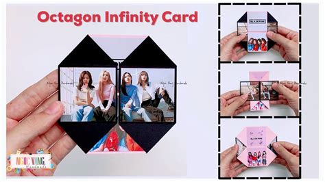 Octagon Infinity Card Tutorial NEVER ENDING CARD THIỆP 8 CẠNH LẬT