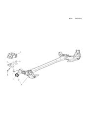 Opel Astra J Rear Axle And Suspension Epc Online Webautocats