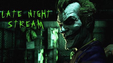 Arkham Asylum Joker Challenge Maps Late Night Stream Youtube