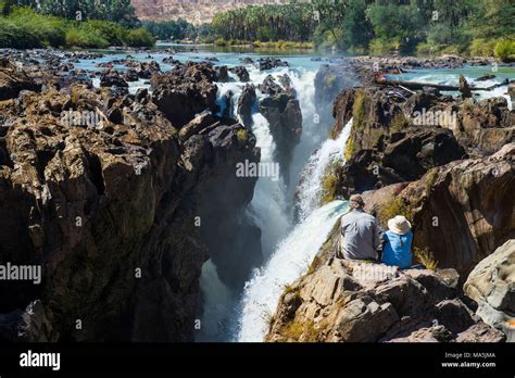 Epupa Falls On The Kunene River On The Border Between Angola And