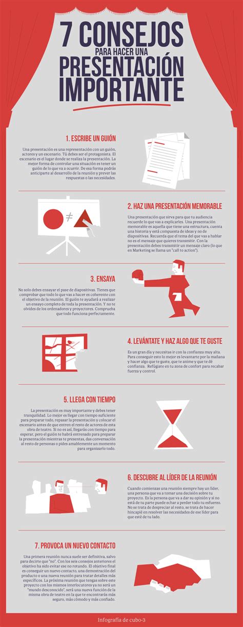 7 Consejos Para Hacer Una Presentación Importante Infografia