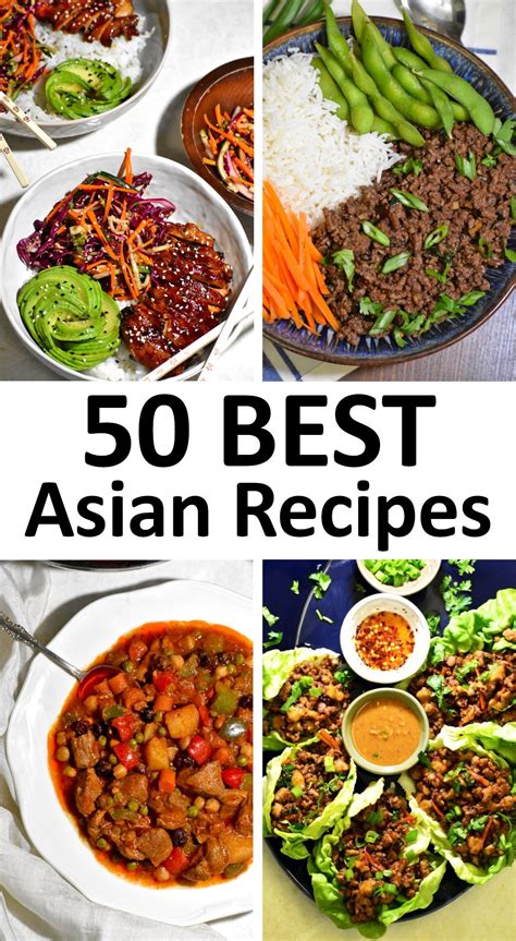 The 40+ BEST Asian Recipes | Recipe | Asian dinner recipes, Easy asian recipes, Asian dishes