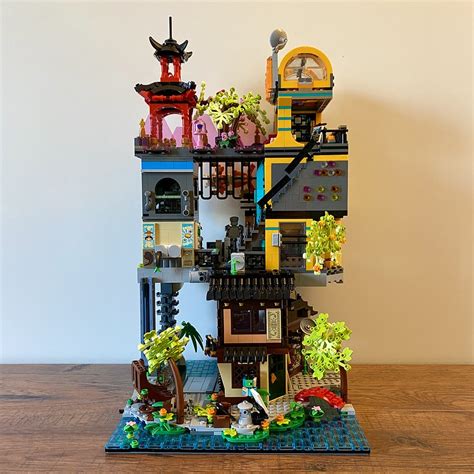 Lego Moc The Ninjago City Spa By Cjtonic Rebrickable Build With Lego