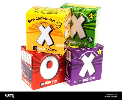 Oxo Cubes Stock Photo Alamy