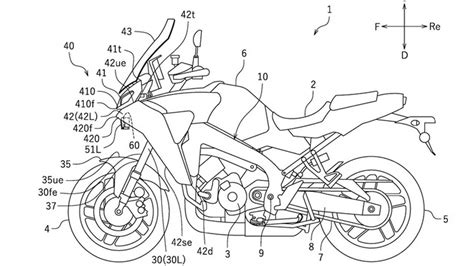 New Patents Confirm Radar Equipped Yamaha Tracer 9 GT