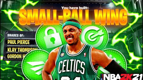 Best Rare Small Ball Wing Build In Nba 2k21 Paul Pierce Build Rare