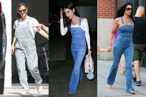 How To Style Overalls Celebrity Looks Worth Copying Asap