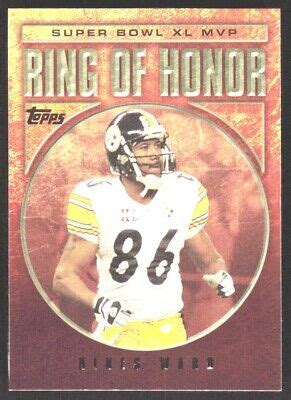 Topps Chrome Refractors Hines Ward Pittsburgh Steelers Rh Ebay